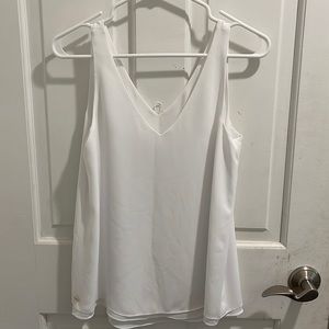 Lilly Pulitzer Florin Reversible White Tank Top Size XS